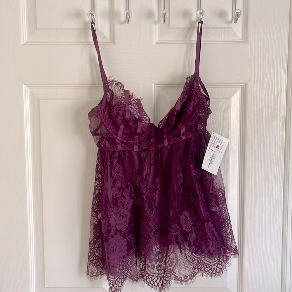 NWT Lingerie Teddy Set, Medium